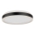 LED Stropní svítidlo LED/24W/230V 4000K pr. 45 cm černá
