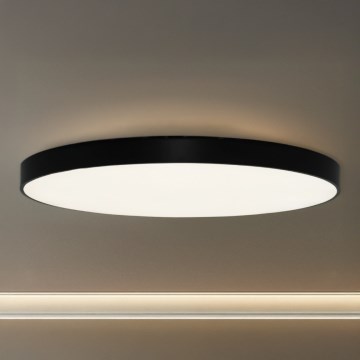 LED Stropní svítidlo LED/300W/230V 3000/4000/6500K pr. 120 cm černá