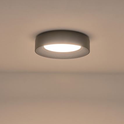 LED Stropní svítidlo LED/30W/230V 3000K černá pr. 40 cm