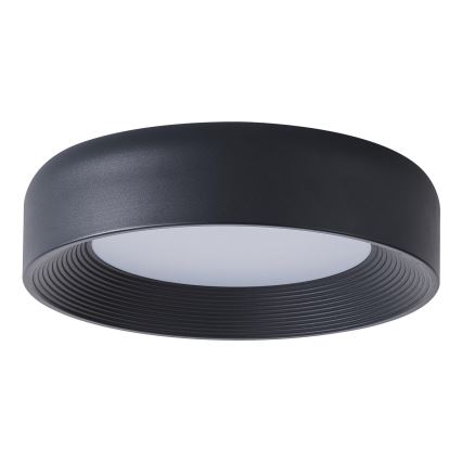 LED Stropní svítidlo LED/30W/230V 3000K černá pr. 40 cm