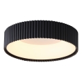 LED Stropní svítidlo LED/30W/230V 3000K černá pr. 46 cm