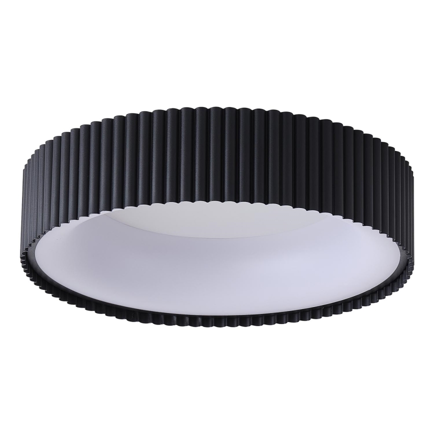 LED Stropní svítidlo LED/30W/230V 3000K černá pr. 46 cm