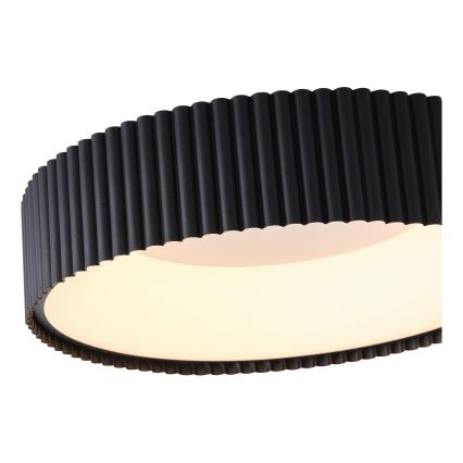 LED Stropní svítidlo LED/30W/230V 3000K černá pr. 46 cm