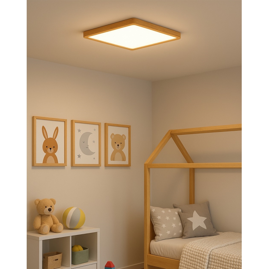 LED Stropní svítidlo LED/32W/230V 3000/4000/6500K 40x40 cm béžová