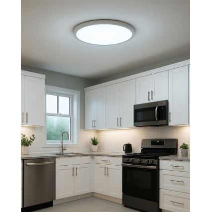 LED Stropní svítidlo LED/32W/230V 3000/4000/6500K pr. 40 cm bílá