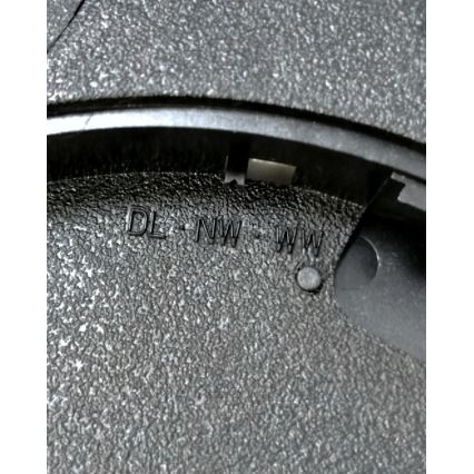 LED Stropní svítidlo LED/32W/230V 3000/4000/6500K pr. 40 cm černá