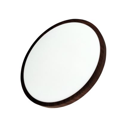 LED Stropní svítidlo LED/32W/230V 3000/4000/6500K pr. 40 cm hnědá