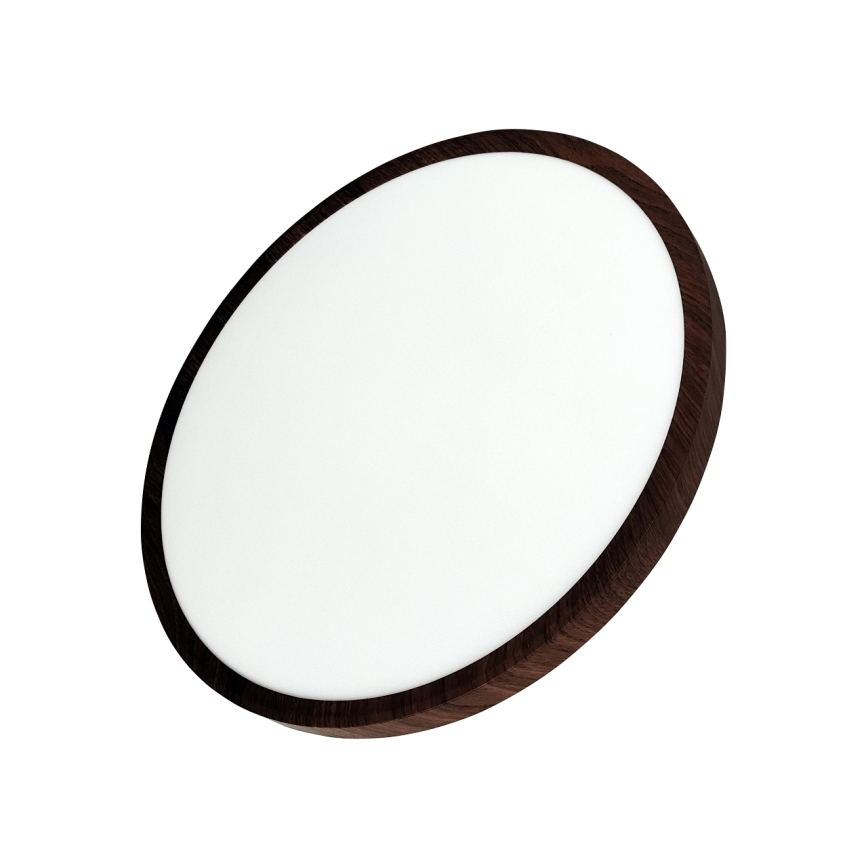 LED Stropní svítidlo LED/32W/230V 3000/4000/6500K pr. 40 cm hnědá