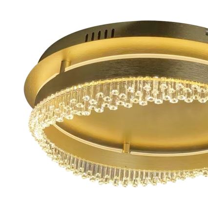 LED Stropní svítidlo LED/36W/230V pr. 43 cm zlatá