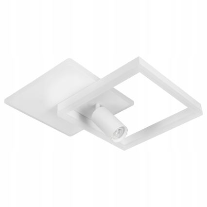 LED Stropní svítidlo LED/38W/230V + 1xGU10/30W bílá