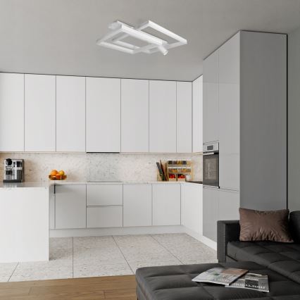 LED Stropní svítidlo LED/38W/230V + 1xGU10/30W bílá