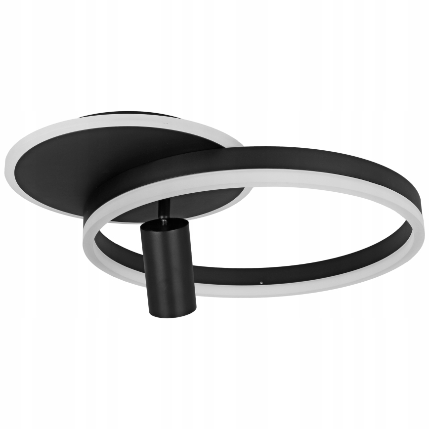 LED Stropní svítidlo LED/38W/230V + 1xGU10/30W černá