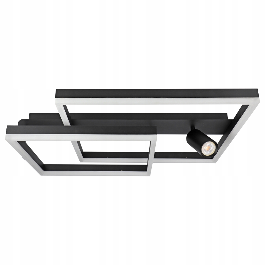 LED Stropní svítidlo LED/38W/230V + 1xGU10/30W černá