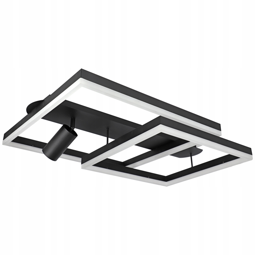 LED Stropní svítidlo LED/38W/230V + 1xGU10/30W černá