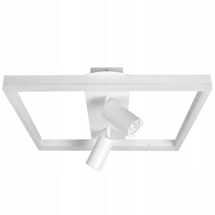 LED Stropní svítidlo LED/38W/230V + 2xGU10/30W bílá