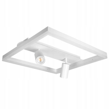 LED Stropní svítidlo LED/38W/230V + 2xGU10/30W bílá