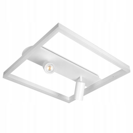 LED Stropní svítidlo LED/38W/230V + 2xGU10/30W bílá