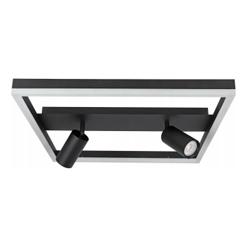 LED Stropní svítidlo LED/38W/230V + 2xGU10/30W černá