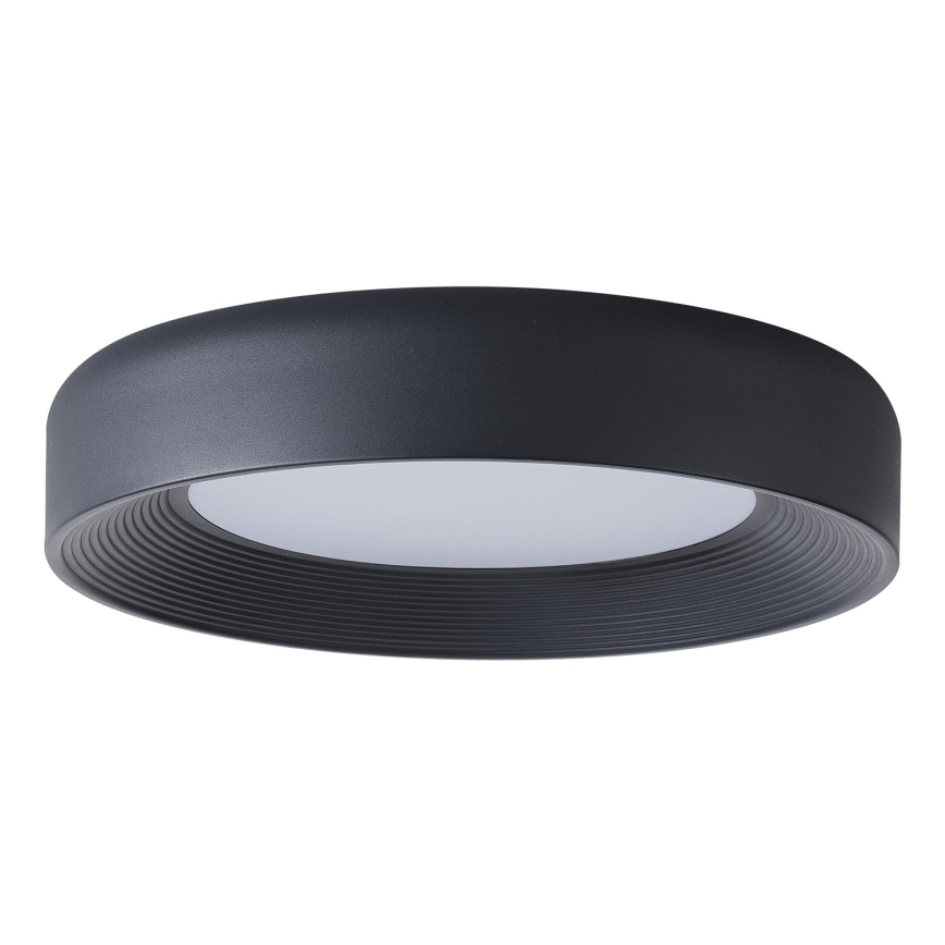 LED Stropní svítidlo LED/40W/230V 3000K černá pr. 50 cm