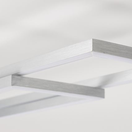 LED Stropní svítidlo LED/40W/230V matný chrom