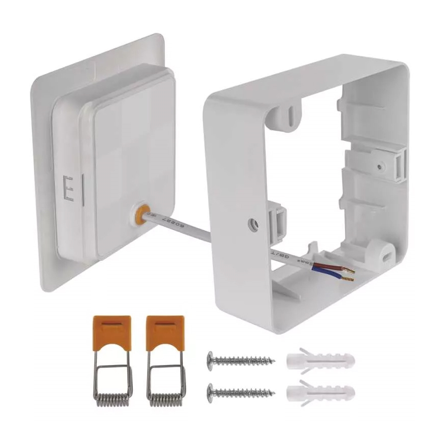 LED Stropní svítidlo LED/9W/230V 12x12 cm bílá