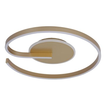 LED Stropní svítidlo LORENZO LED/22W/230V pr. 50 cm zlatá