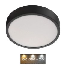 LED Stropní svítidlo NEXXO LED/21W/230V 3000/3500/4000K pr. 22,5 cm černá