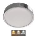 LED Stropní svítidlo NEXXO LED/21W/230V 3000/3500/4000K pr. 22,5 cm lesklý chrom