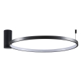 LED Stropní svítidlo NOEMI LED/20W/230V 4000K pr. 50 cm černá