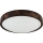LED Stropní svítidlo OAK SLIM LED/36W/230V 4000K pr. 37 cm dub/tmavě hnědá