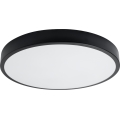 LED Stropní svítidlo ONYX LED/48W/230V pr. 60 cm černá