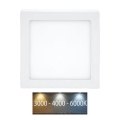 LED Stropní svítidlo RAFA LED/25W/230V 3000/4000/6000K 30x30 cm bílá