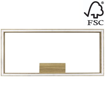 LED Stropní svítidlo RAMME LED/34W/230V matný dub – FSC certifikováno