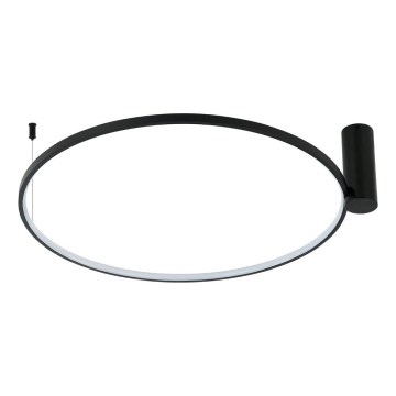 LED Stropní svítidlo RING S LED/34W/230V 3000/4000/6000K pr. 60 cm černá