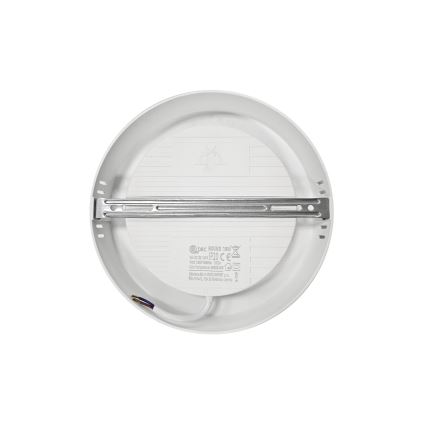 LED Stropní svítidlo ROUND LED/18W/230V 4000K pr. 21,5 cm bílá