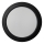 LED Stropní svítidlo ROUND LED/18W/230V 4000K pr. 21,7 cm černá