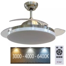 LED Stropní svítidlo s ventilátorem LED/30W/230V 3000/4000/6400K + DO