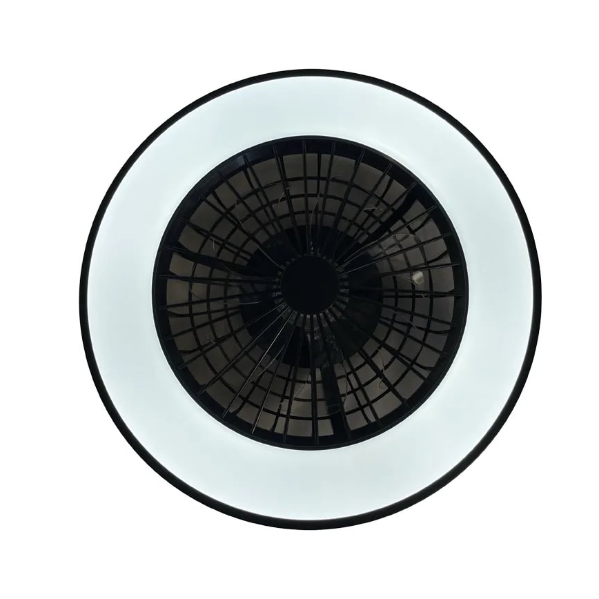 LED Stmívatelné stropní svítidlo s ventilátorem OPAL LED/48W/230V 3000-6500K + dálkové ovládání