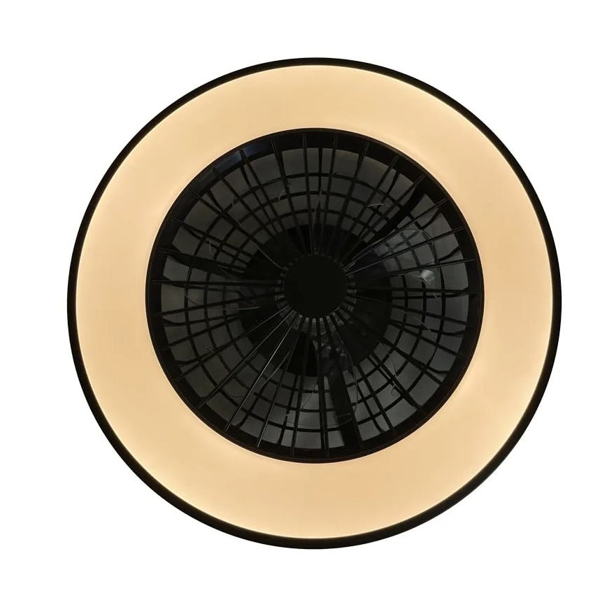 LED Stmívatelné stropní svítidlo s ventilátorem OPAL LED/48W/230V 3000-6500K + dálkové ovládání