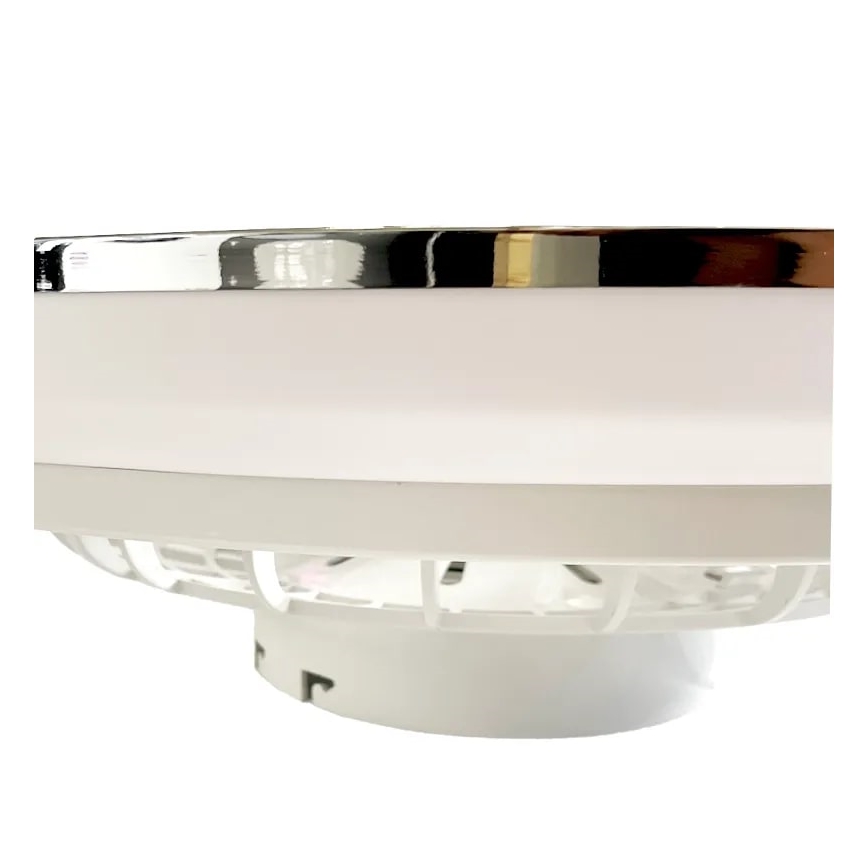 LED Stmívatelné stropní svítidlo s ventilátorem OPAL LED/48W/230V 3000-6500K + dálkové ovládání