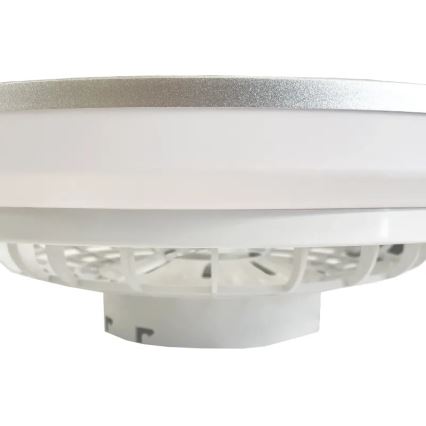 LED Stmívatelné stropní svítidlo s ventilátorem OPAL LED/48W/230V 3000-6500K + dálkové ovládání