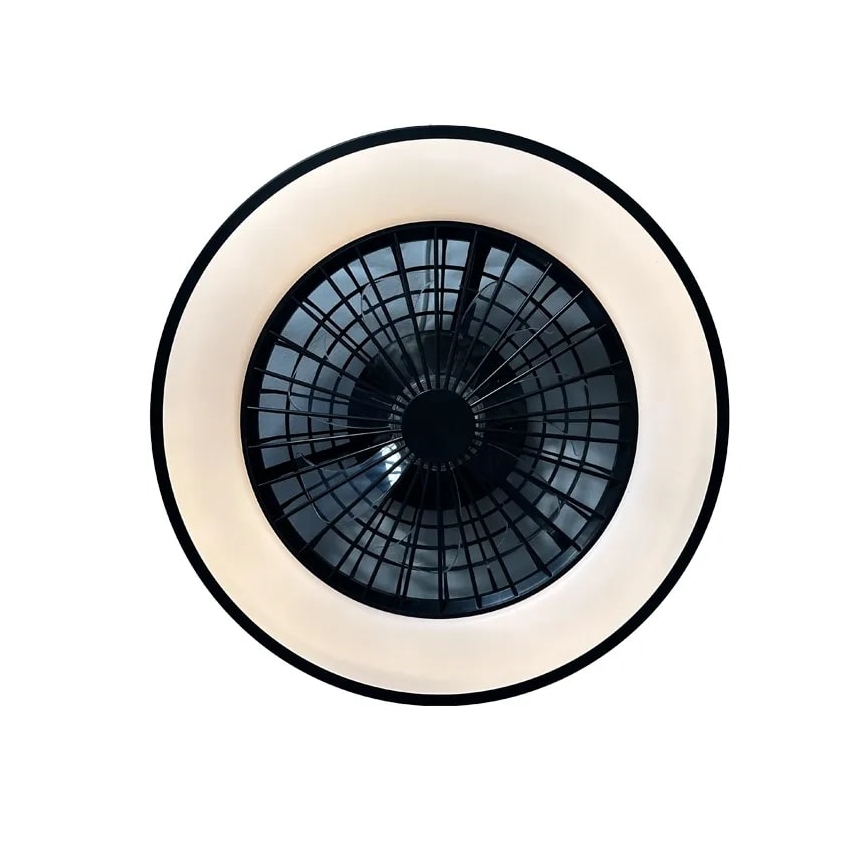 LED Stmívatelné stropní svítidlo s ventilátorem OPAL LED/48W/230V 3000-6500K + dálkové ovládání