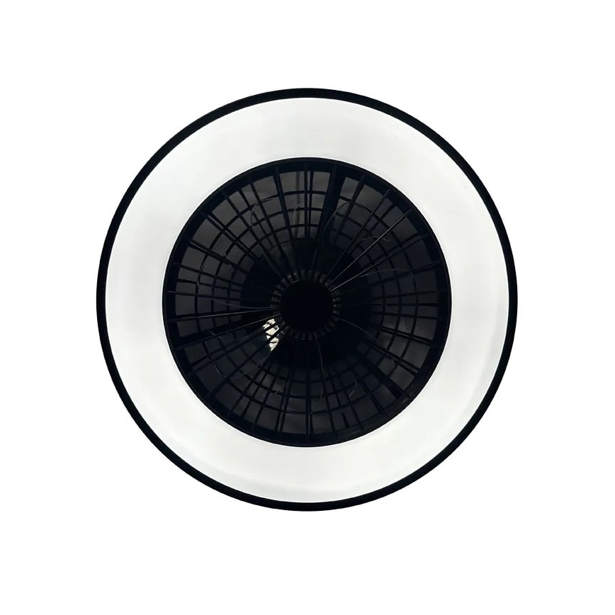 LED Stmívatelné stropní svítidlo s ventilátorem OPAL LED/48W/230V 3000-6500K + dálkové ovládání