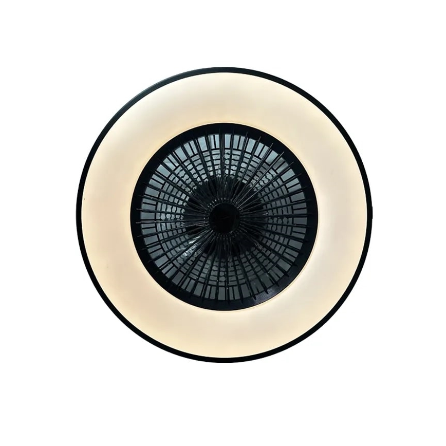 LED Stmívatelné stropní svítidlo s ventilátorem OPAL LED/72W/230V 3000-6500 + dálkové ovládání