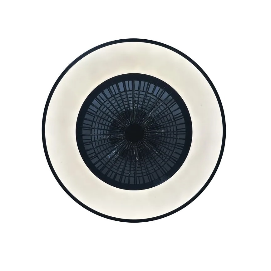 LED Stmívatelné stropní svítidlo s ventilátorem OPAL LED/72W/230V 3000-6500 + dálkové ovládání