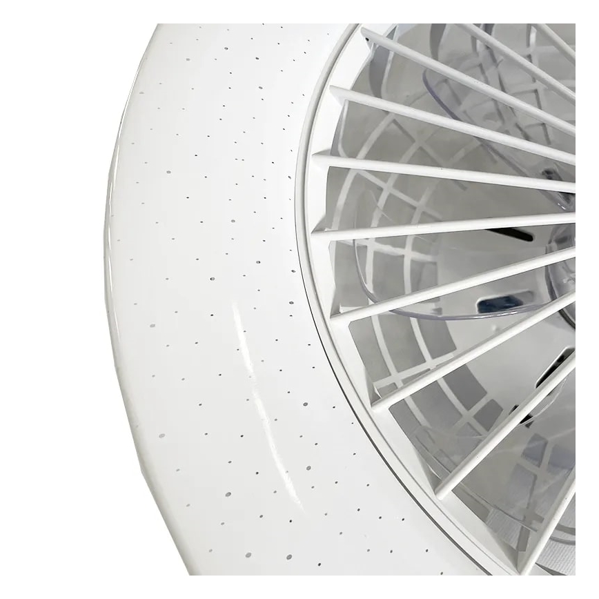 LED Stmívatelné stropní svítidlo s ventilátorem STAR LED/48W/230V 3000-6500K + dálkové ovládání