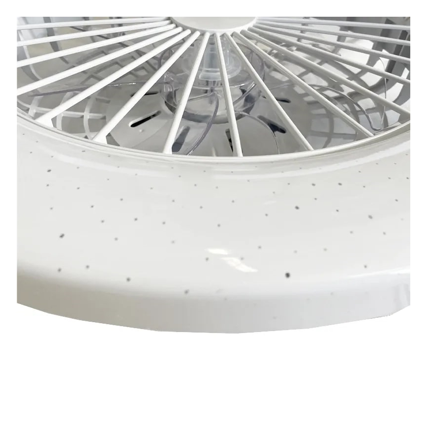 LED Stmívatelné stropní svítidlo s ventilátorem STAR LED/48W/230V 3000-6500K + dálkové ovládání