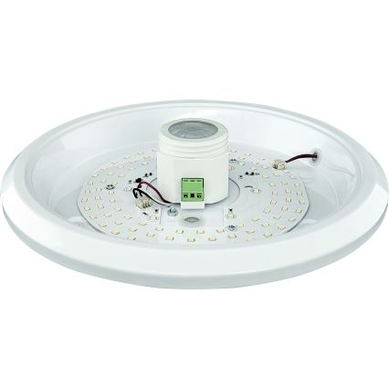 LED Stropní svítidlo se senzorem a nouzovým modulem MANA LED/12W/230V 1500 mAh 4000K