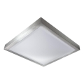 LED Stropní svítidlo se senzorem pohybu a soumraku VITALI LED/24W/230V 4000K 33x33 cm matný chrom
