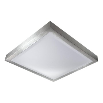 LED Stropní svítidlo se senzorem pohybu a soumraku VITALI LED/24W/230V 4000K 33x33 cm matný chrom
